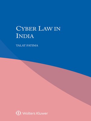 cover image of Cyber Law in India